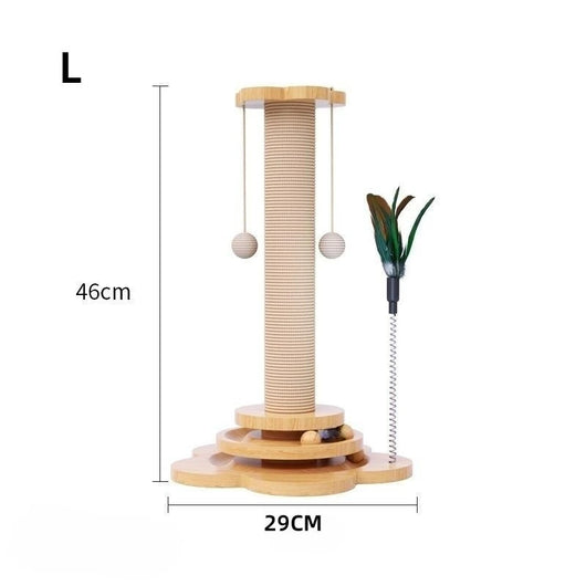 Multi-Level Scratching Post