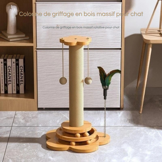 Multi-Level Scratching Post