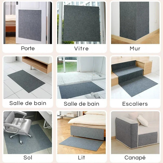 Protective Self-Adhesive Scraping Plates