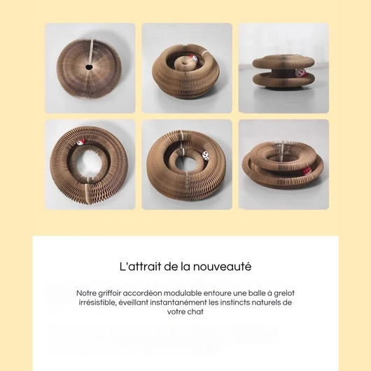 Multifunctional Spiral Scratching Post
