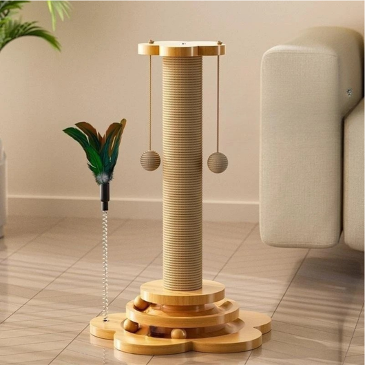 Multi-Level Scratching Post