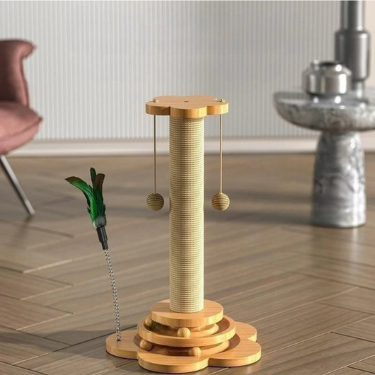 Multi-Level Scratching Post