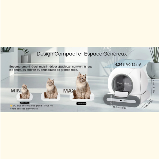 Premium Automatic Litter Box